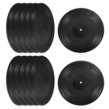 Blank Vinyl Records, 12 Inch 20 Pack CD Fake Vinyl Records for Wall Aesthetic...