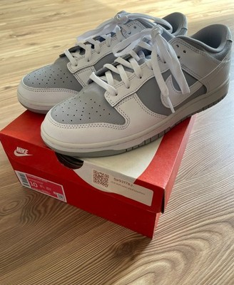 DJ6188-003 Nike Dunk Low Retro White/Neutral Grey, Größe EU 44 US 10
