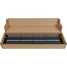 ICC CAT6A UTP Patch Panel in 110 Type with 48 Ports and 2 RMS icmpp0486b 