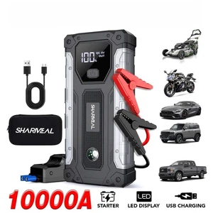 10000A Jump Starter Power Supply Emergency Battery Pack For Petrol Diesel Engine