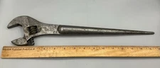 Vtg Proto Click Stop J712SC Adjustable Spud Wrench 1-1/2" Made in USA 16"