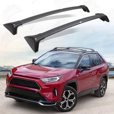 2PCS Lockable Roof Rail Rack Cross Bar for Toyota RAV4 2019-2025 Cargo Carrier