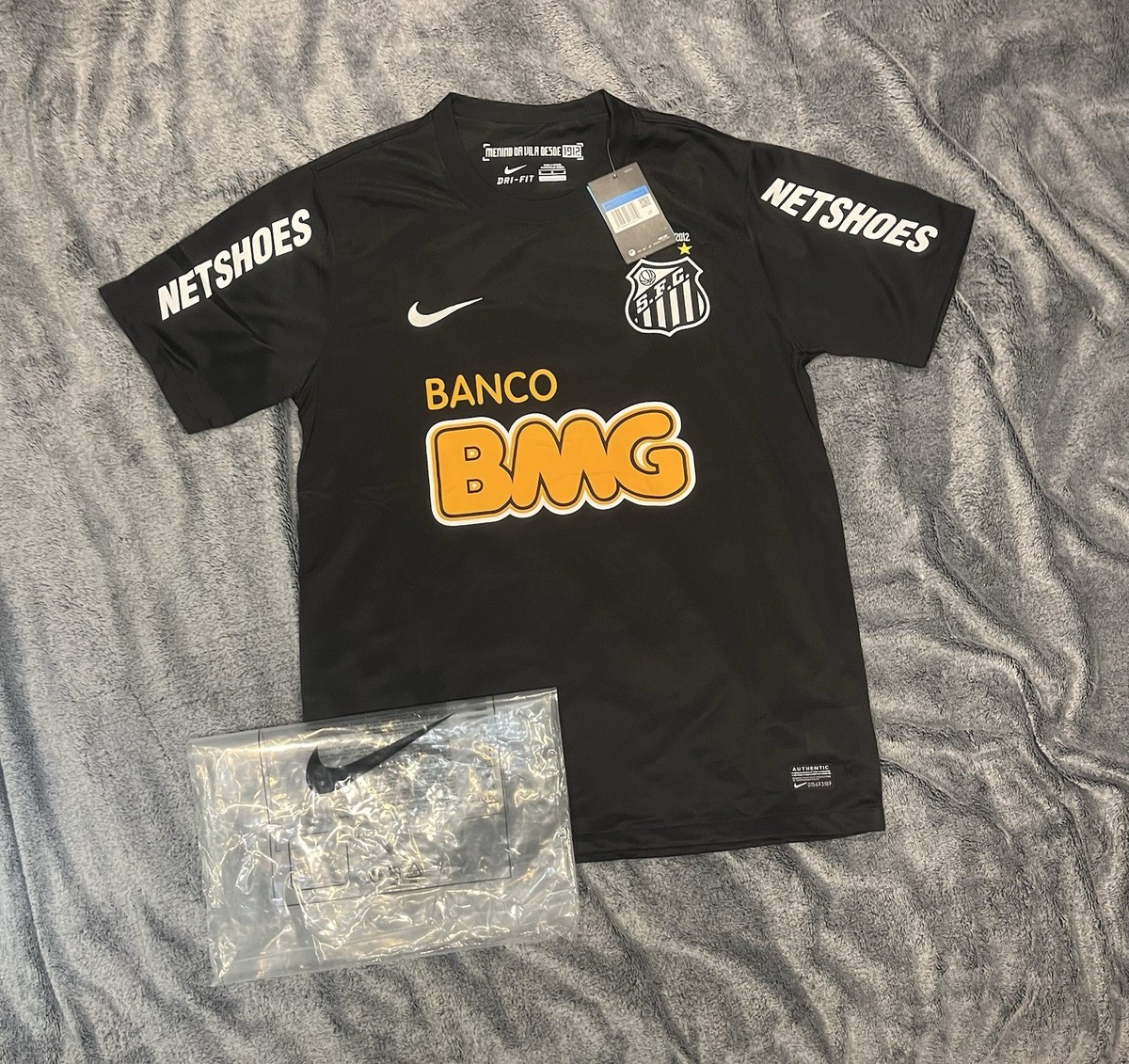 Neymar Jr. #11 Santos 2012/2013 Soccer Jersey Large Black | eBay