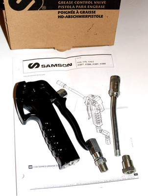 Samson Grease Control Valve #413078 NEW in Open Box w/Instructions Made in USA