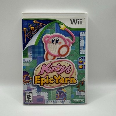 Kirby's Epic Yarn for the Nintendo Wii - Complete in Box - CIB