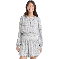 Splendid x Cella Jane Smocked Romper, Size Medium, Navy Blue, NWT