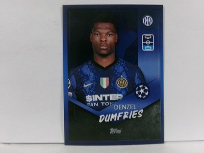 Topps UEFA Champions League Sticker 2021-2022 #291 DENZEL DUMFRIES