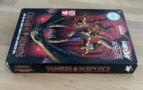 Swords and Serpents NES (PAL UKV) &ndash; Complete in Box CIB &ndash; Acclaim 1990 &ndash;NINTENDO