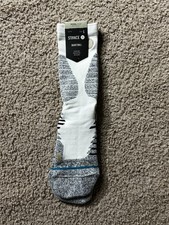Stance Feel 360 Basketball Socks Enhanced Cushion Quarter Size Large 8-12