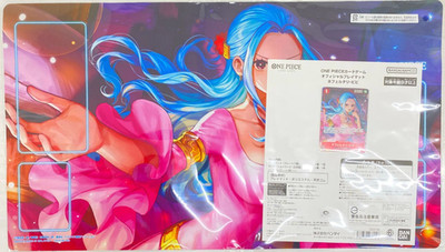 ONE PIECE TCG Official Playmat Nefertari Vivi w/ Promo Card OP13-012 Sealed New