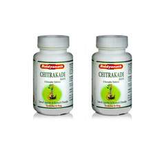 Baidyanath Chitrakadi Bati - 2 Pack (80 Table...