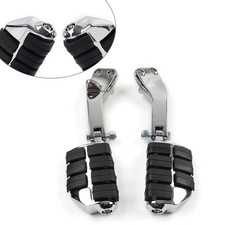 Passenger Foot Pegs Mount Bracket Kit For Harley Dyna Street Fat Bob FXDF FXDB