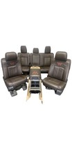 Ford King Ranch Seat Set Seats W Console Crew Cab 2011-2016 Ford F250 F350 2015