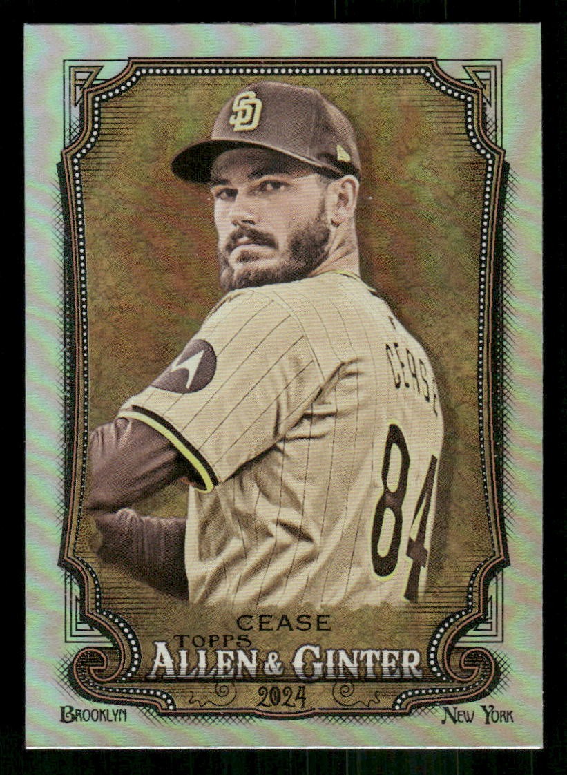 2024 Topps Allen & Ginter #182 Dylan Cease Silver Portrait