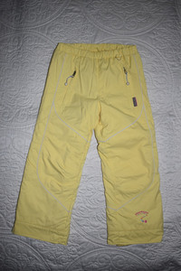 Obermeyer I Grow Preschool yellow kids snow pants