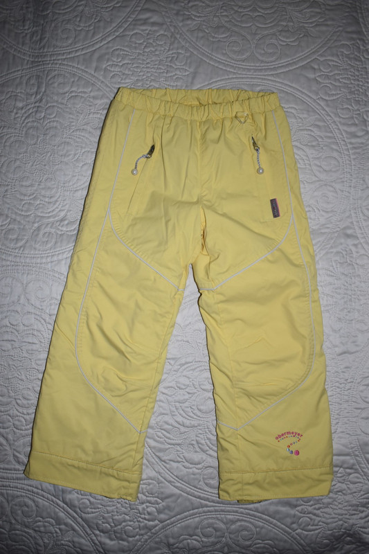 Obermeyer I Grow Preschool yellow kids snow pants