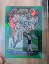 BRIAN BOSWORTH SEAHAWKS BCW 1ST YEAR CARD
