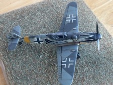Pro Built 172 Wwii German Me-109g-6. The Black Tulip Mark Of Erich Hartmann.