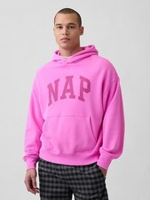 NEW Adult VintageSoft NAP Logo Hoodie - GAP SALE