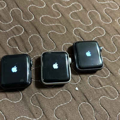 3 As is Apple iWatch GPS - Cellular Series-3 38mm 