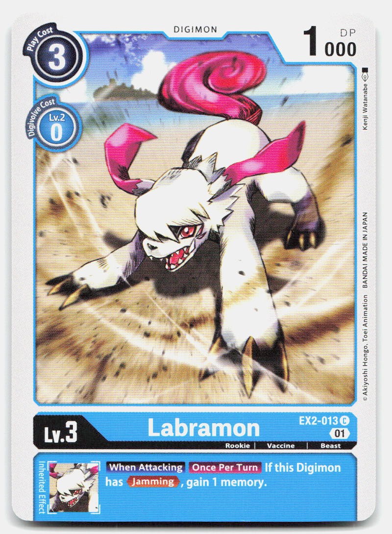 LABRAMON EX2-013 C C Digital Hazard NM