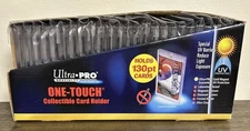 (25) Ultra Pro One Touch Magnetic Card Holders ~ 130pt New In Box