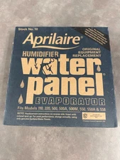 Aprilaire Humidifier Pad, Alum, For Model # 110,220,500,500A,500M,550,550A,558.
