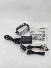 Panasonic NV-GS17 Handheld MiniDV Cassette Camcorder Silver Tested