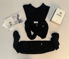 Konny Baby Carrier Womens Large Black Mesh Ready To Wear Easy To Use