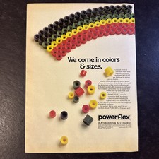 1977 ? POWERFLEX Skatboards and wheelsad ? RARE FIND ?  1970s Print  ? ADV03