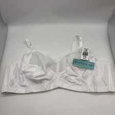 Goddess Bra Size 48D Wire Free Wireless No Wire NWT Light White GD9150WH