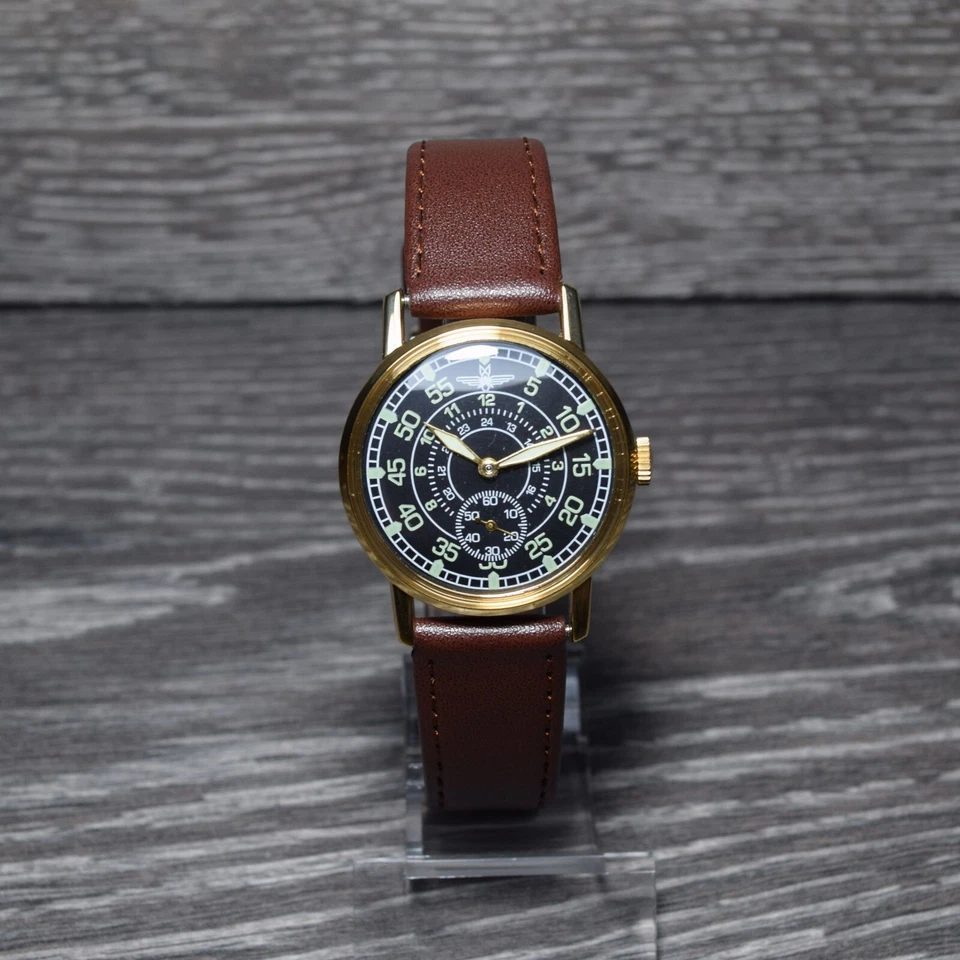 Vintage Watch Pobeda Yuri Gagarin WristWatch Sturmanskie Soviet Mechanical USSR - Image 2 of 4