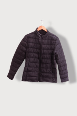Vintage Hampton Republic puffer padded black full zip small jacket| SKU 2744