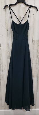 LULUS Dreamy Romance Forest Green Backless Maxi Dress*Gorgeous*Size  MEDIUM**NWOT | eBay