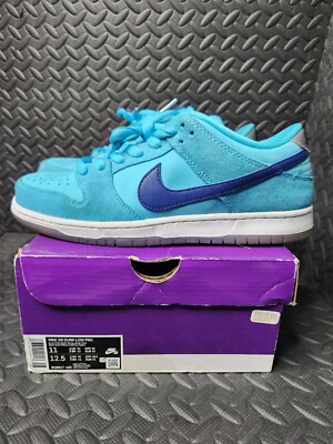 Nike SB Dunk Low Blue Fury 2020 Blue/Purple/White Sneaker Mens
