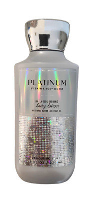 New Bath & Body Works Platinum Daily Nourishing Body Lotion 8 fl oz