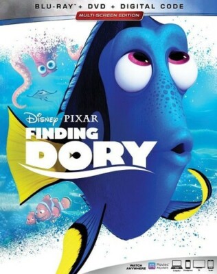 Finding Dory (Blu-ray, 2016)