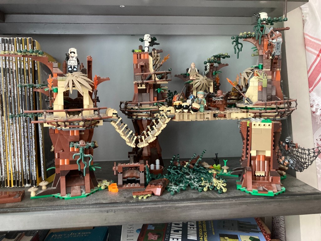 Ewok Treehouse Lego Custom Ewok Treehouse Lego LEGO Star