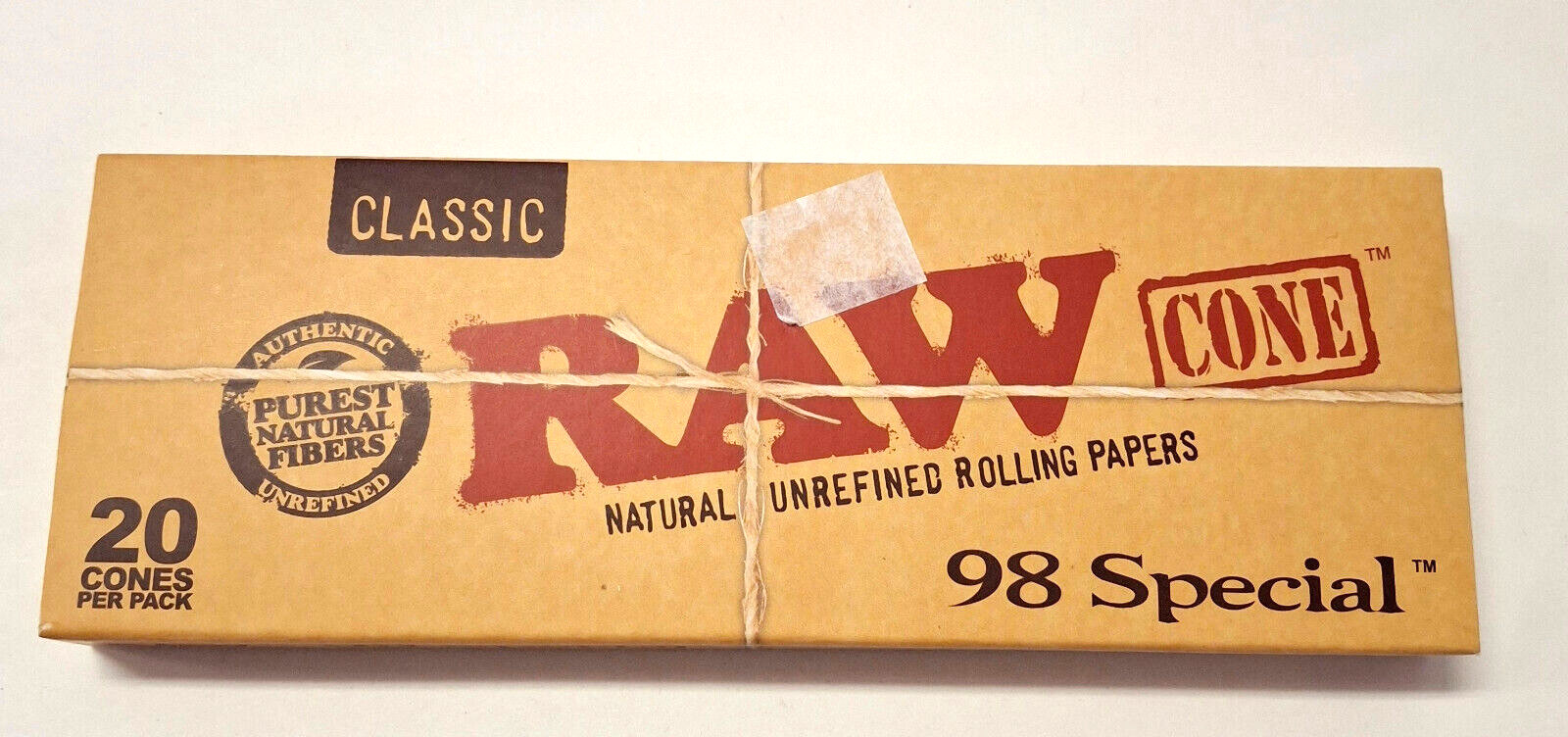 Raw Rolling Cones Classic 98 Special 20 Count
