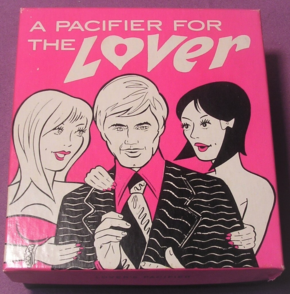 Pacifier for Lovers Fun Franco-American Novelty No 9556 Perfect Gag Gift