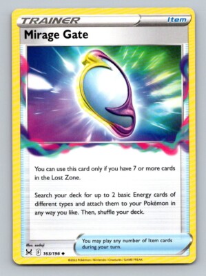 2022 Pokemon Card Lost Origin Mirage Gate 163/196 | eBay