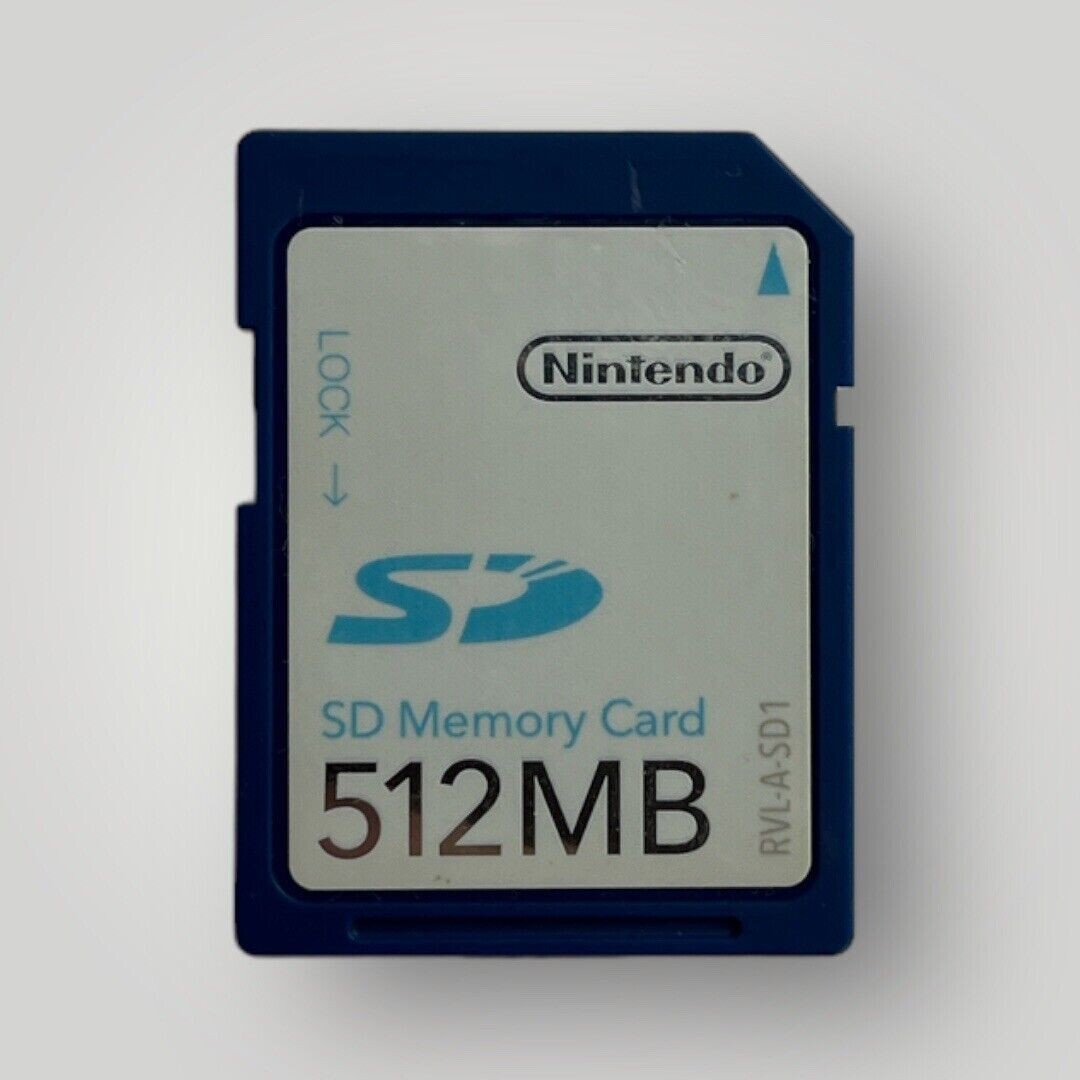 Nintendo 512MB SD Memory Card for Nintendo Wii Gaming Storage
