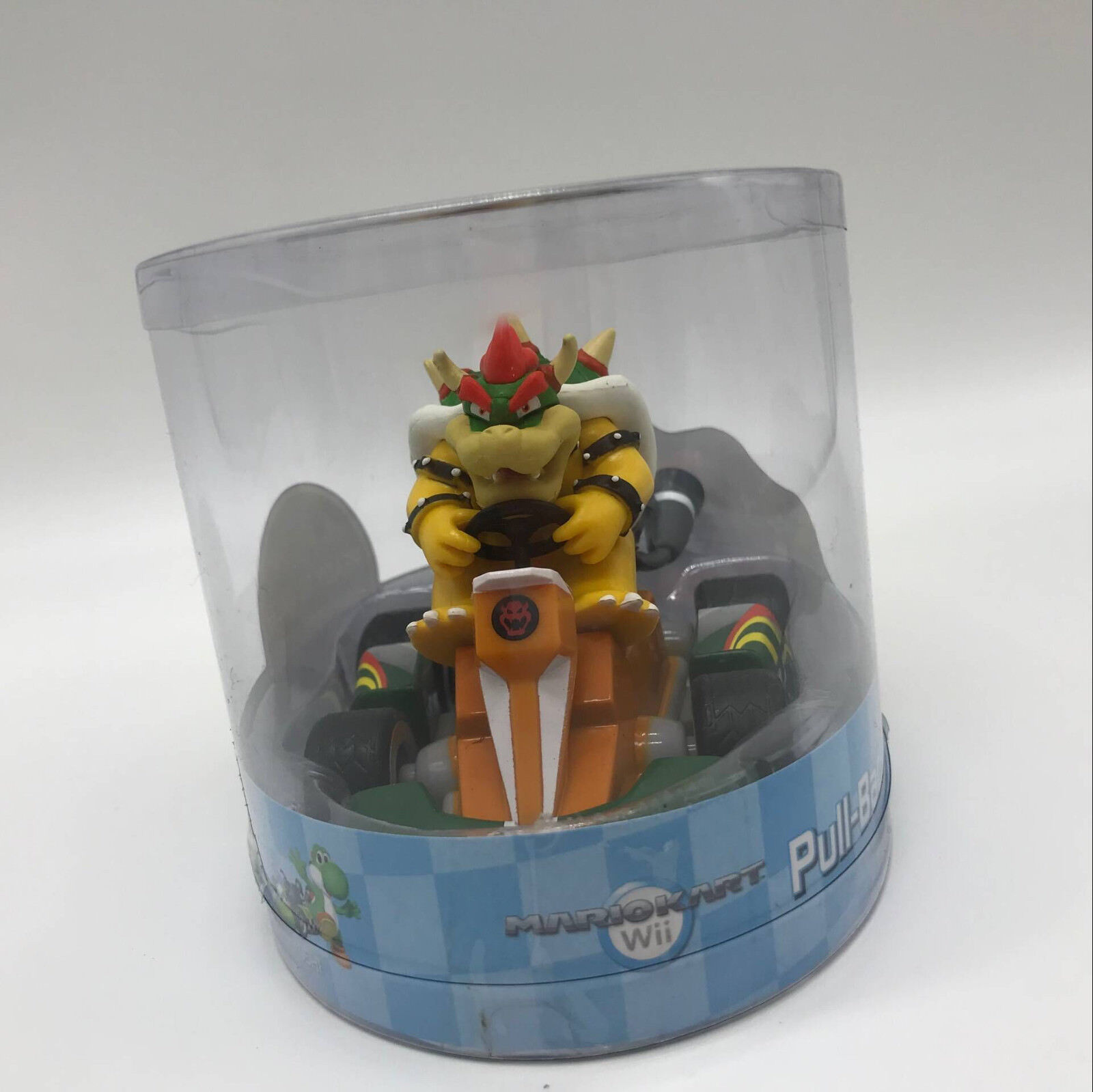 Mario Kart Pull Back Speed Racers Bowser Hot Rod Race Car from Japan