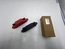 2 Pairs Keenso 2-Point Busbar Bus Bar Power Distribution Block Red, Black