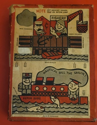 11 oz Super Suds Beads Of Soap Box Full Unopened 1930's - Picture 2 of 5