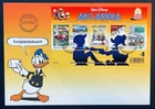 FINLAND DONALD DUCK 50TH BIRTHDAY DISNEY STAMPS FDC 2001 MNH ANIMATED COMIC