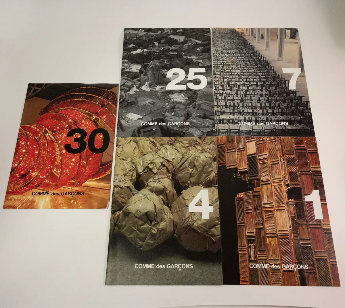 COMME des GARCONS 2010 5 x Ai Weiwei Flyer Art Paper Pamphlet
