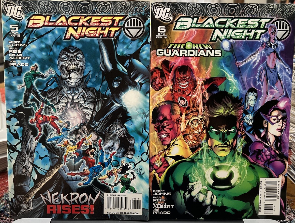 Green Lantern Blackest Night issue# 1 2 3 4 5 6 7 8 ( DC