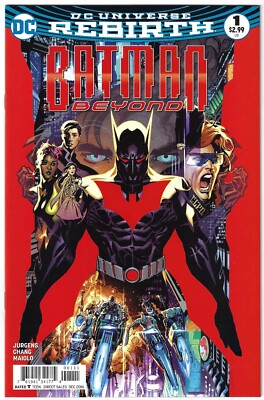 Batman Beyond (2016) #1 Ryan Sook Cover DC Universe Rebirth