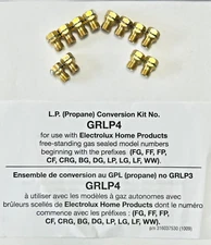 GRLP4 - Original Gas LPG conversion kit for Frigidaire and Electrolux gas ranges